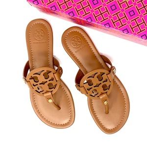 Tory Burch Leather Miller Sandal
